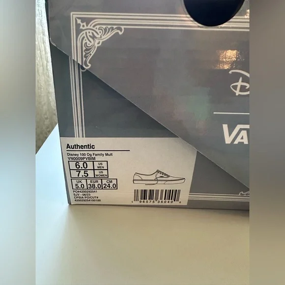 Vans Disney 100 year anniversary sneakers - Picture 2 of 14